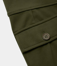 Pantalon cargo décontracté à taille haute pour femmes, élégant et pratique, avec poches boutonnées - parfait pour la vie de tous les jours