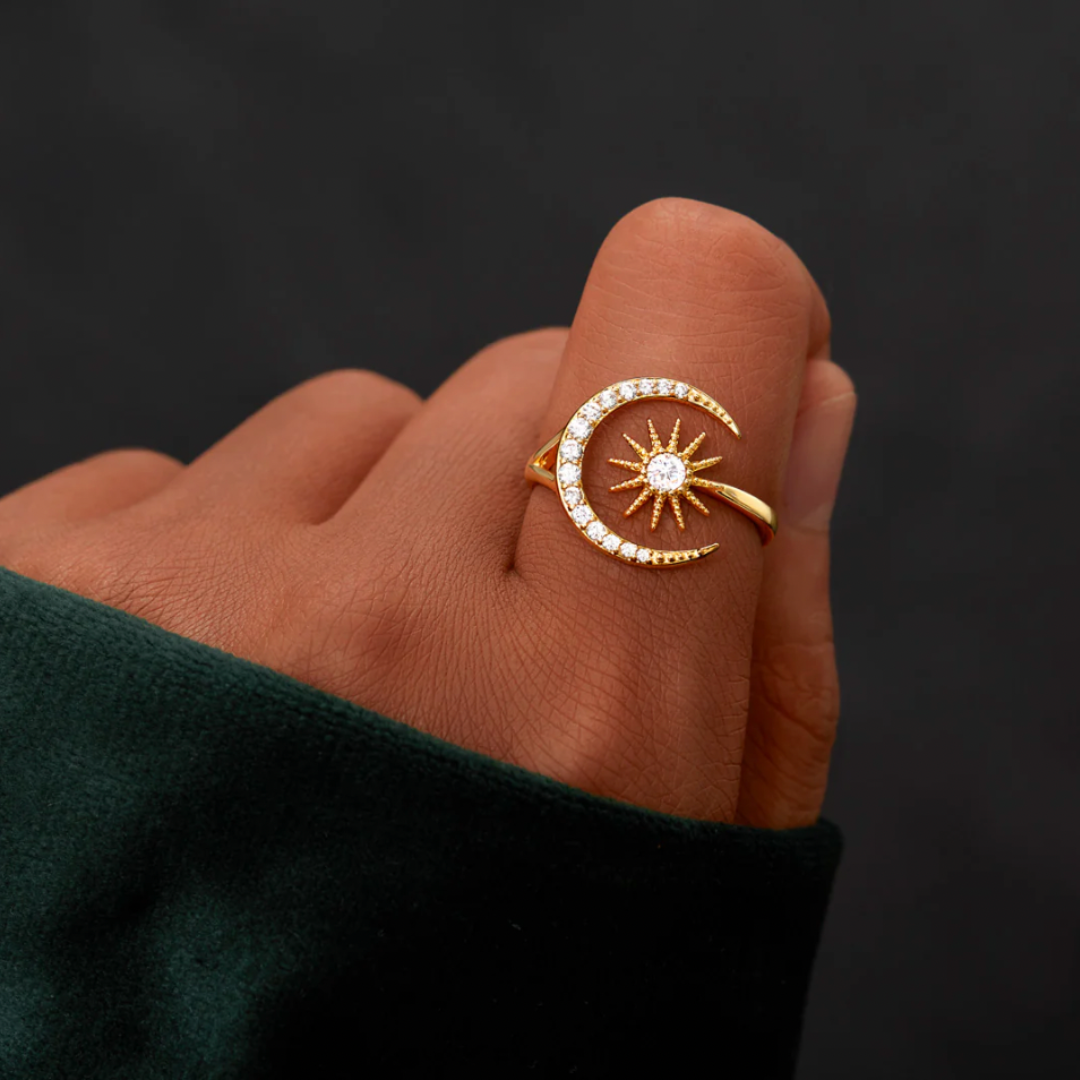 Diane™ Bague demi-lune de luxe