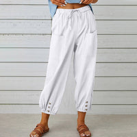 Pantalon décontracté pour femme - Style souple et confortable pour une détente optimale et des journées de repos