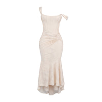 Robe longue élégante à imprimé floral - Mariekje