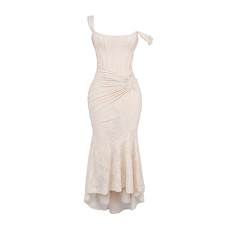 Robe longue élégante à imprimé floral - Mariekje