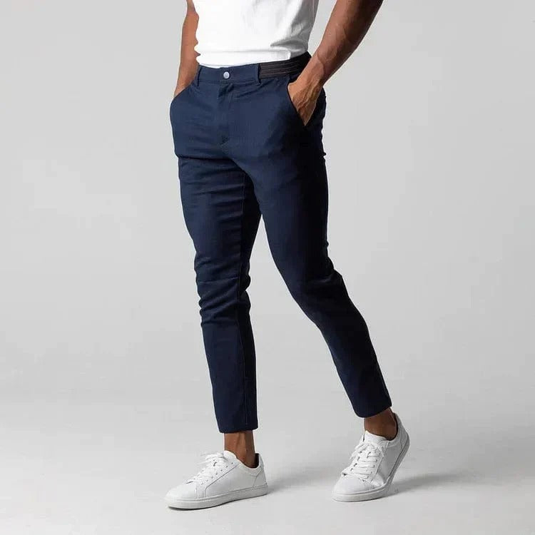 Chinos extensibles élégants et confortables pour hommes