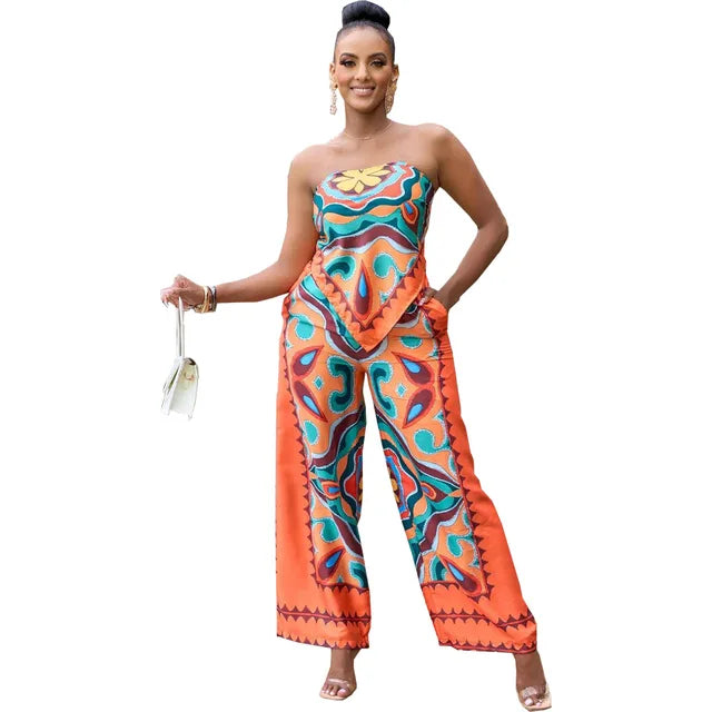 Ensemble chemise et pantalon droit pour un look complet