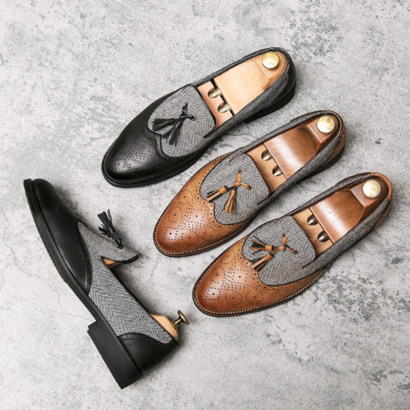 KACE - Chaussures élégantes pour hommes dans le style mocassins à la mode