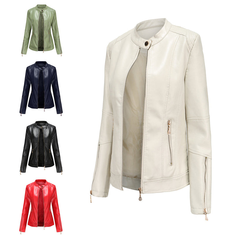 FRANICA - Veste en cuir élégante pour un look intemporel