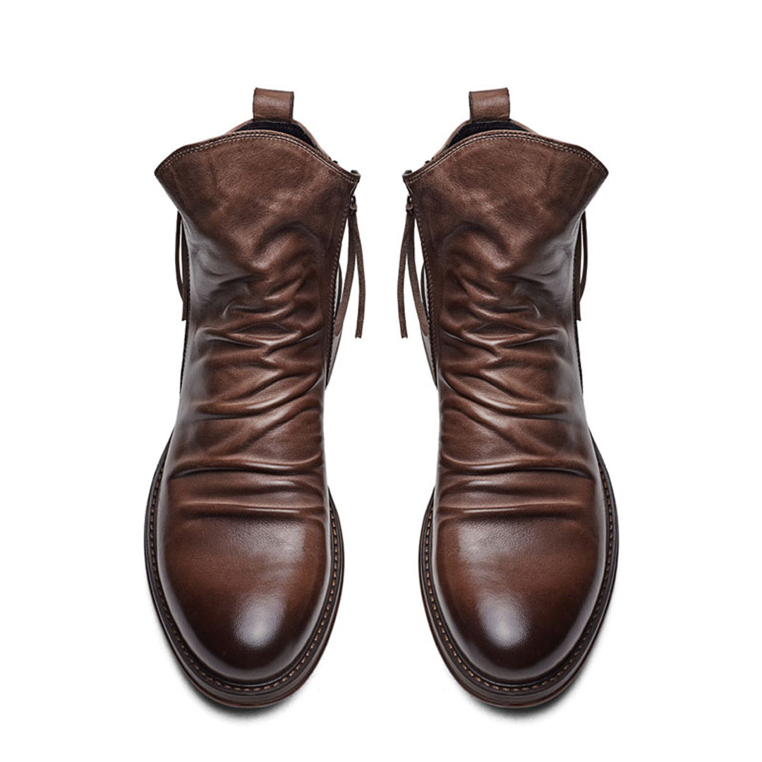 HAYLOM - Bottes élégantes avec fermeture à glissière très tendance