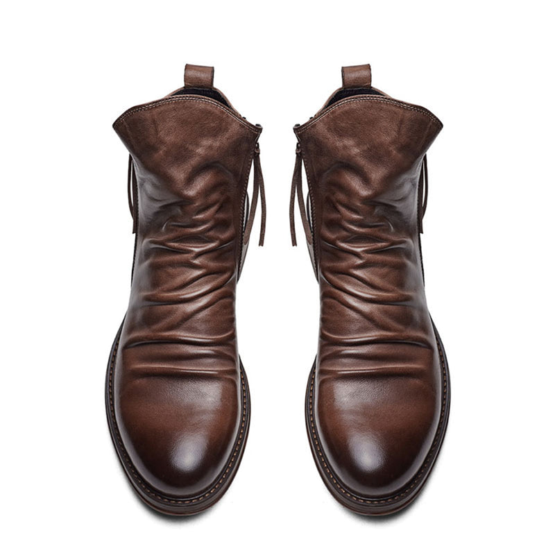 HAYLOM - Bottes élégantes avec fermeture à glissière très tendance