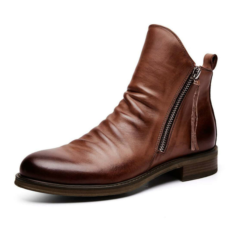 HAYLOM - Bottes élégantes avec fermeture à glissière très tendance