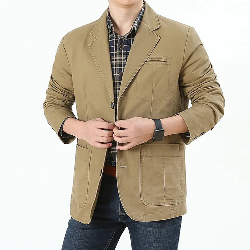 Harry - Veste Jacquard Vintage classique pour l'homme moderne