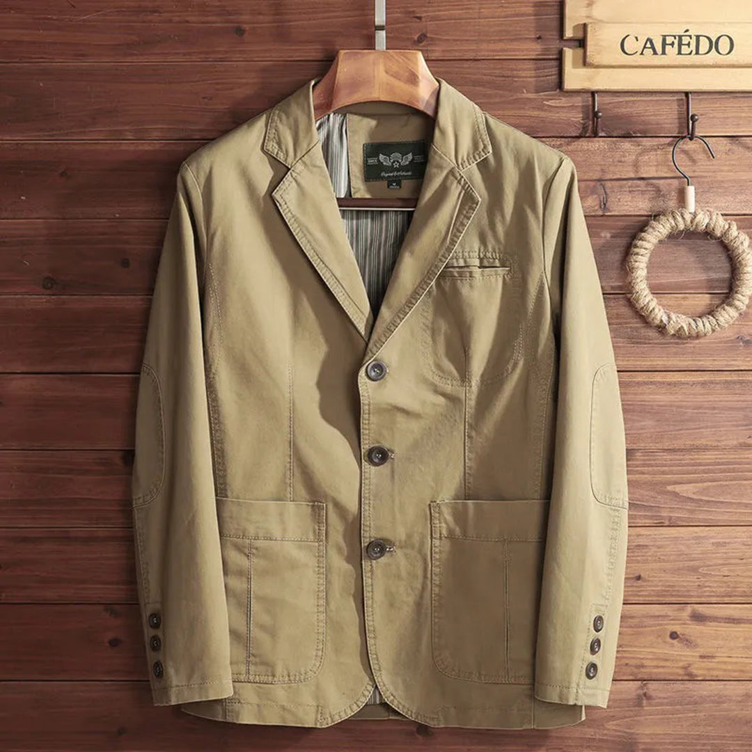 Harry - Veste Jacquard Vintage classique pour l'homme moderne