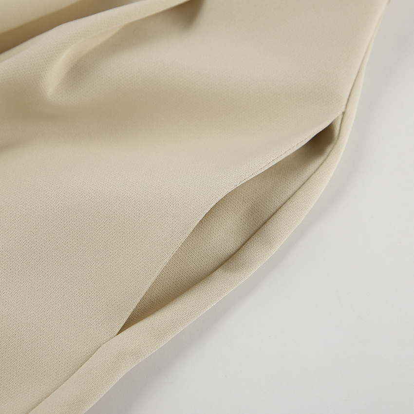 Élégant pantalon large à taille haute pour femme - tenue de bureau élégante et confortable pour un look professionnel
