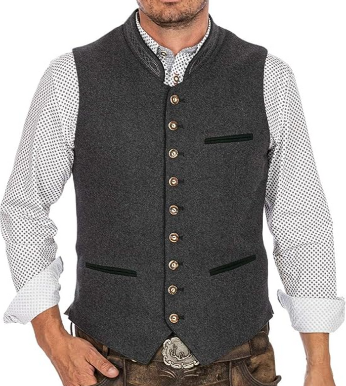 Gilet à boutons Donnie pour un look élégant