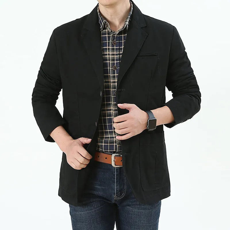 Harry - Veste Jacquard Vintage classique pour l'homme moderne