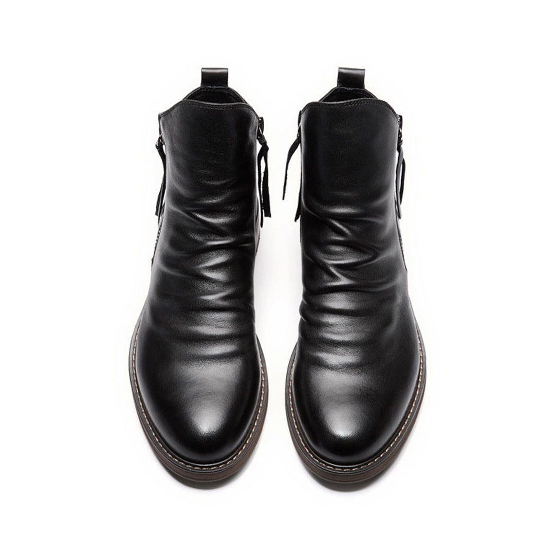 HAYLOM - Bottes élégantes avec fermeture à glissière très tendance