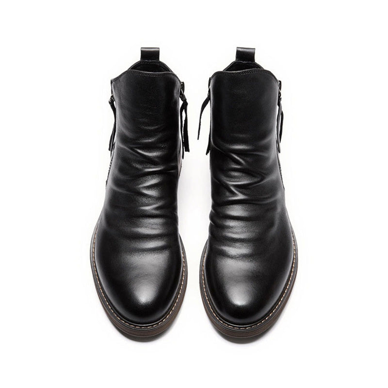 HAYLOM - Bottes élégantes avec fermeture à glissière très tendance
