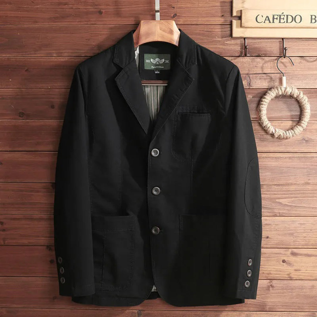 Harry - Veste Jacquard Vintage classique pour l'homme moderne