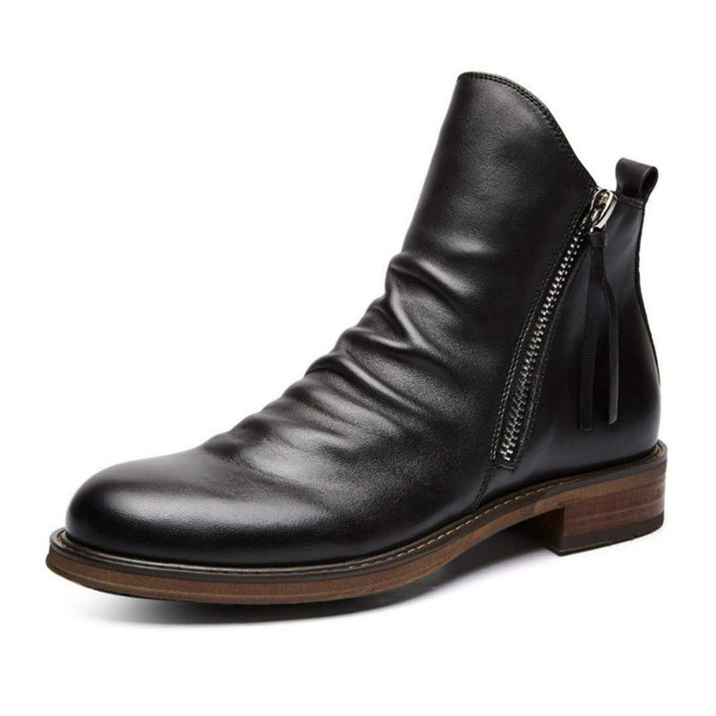 HAYLOM - Bottes élégantes avec fermeture à glissière très tendance
