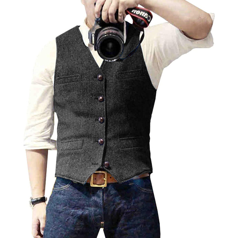 Gilet en denim tendance pour hommes - Confort et style à la fois