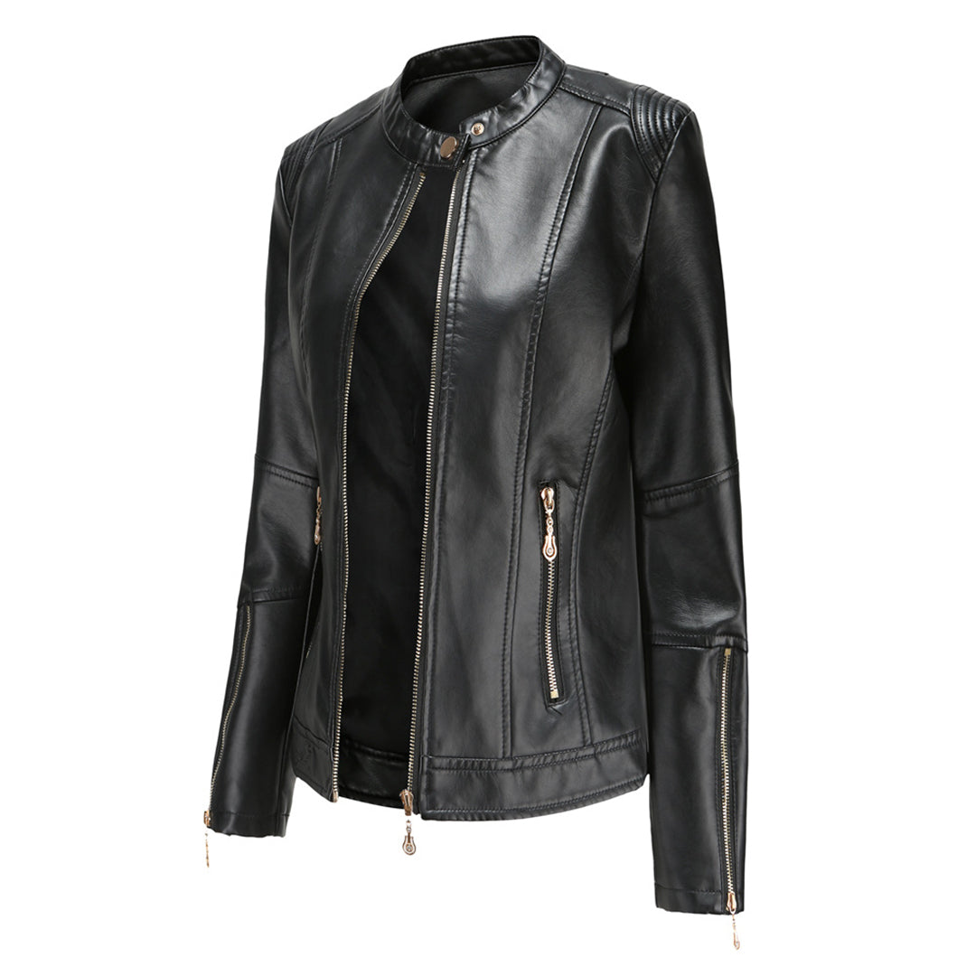 FRANICA - Veste en cuir élégante pour un look intemporel