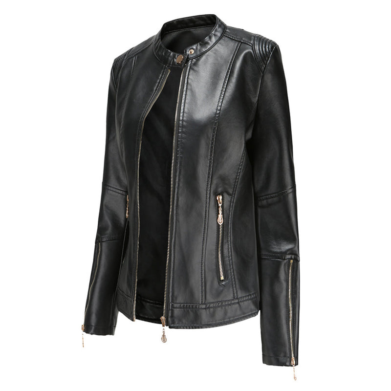 FRANICA - Veste en cuir élégante pour un look intemporel