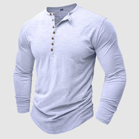Camisoles pour homme en bambou et coton à manches longues pour un look élégant et confortable