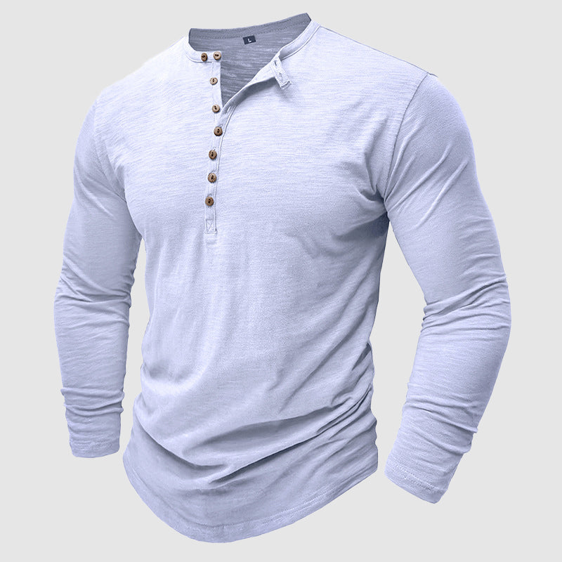 Camisoles pour homme en bambou et coton à manches longues pour un look élégant et confortable