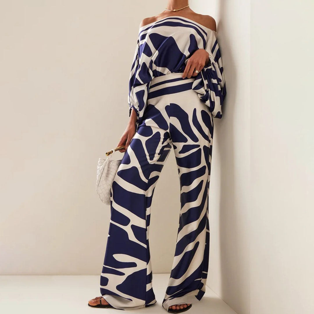 Lotte | Pyjama élégant en satin pour femmes pour un look stylé et confortable
