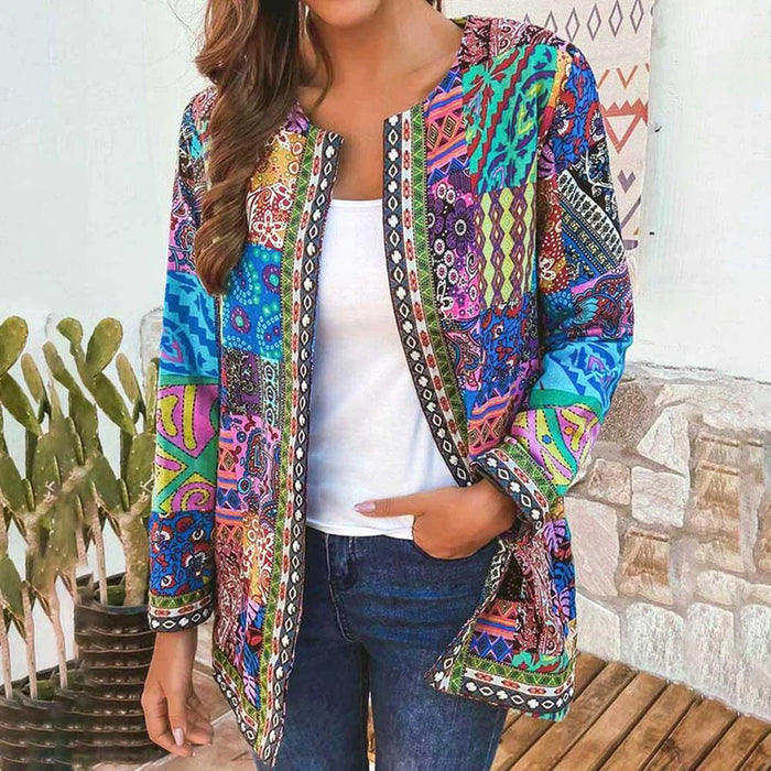 Sally - Cardigan long pour femme, chic et élégant, pour un look sophistiqué
