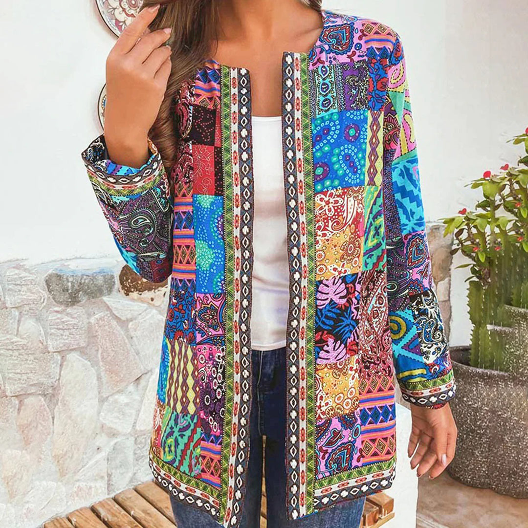 Sally - Cardigan long pour femme, chic et élégant, pour un look sophistiqué