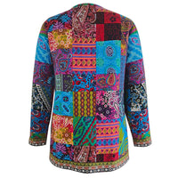 Sally - Cardigan long pour femme, chic et élégant, pour un look sophistiqué