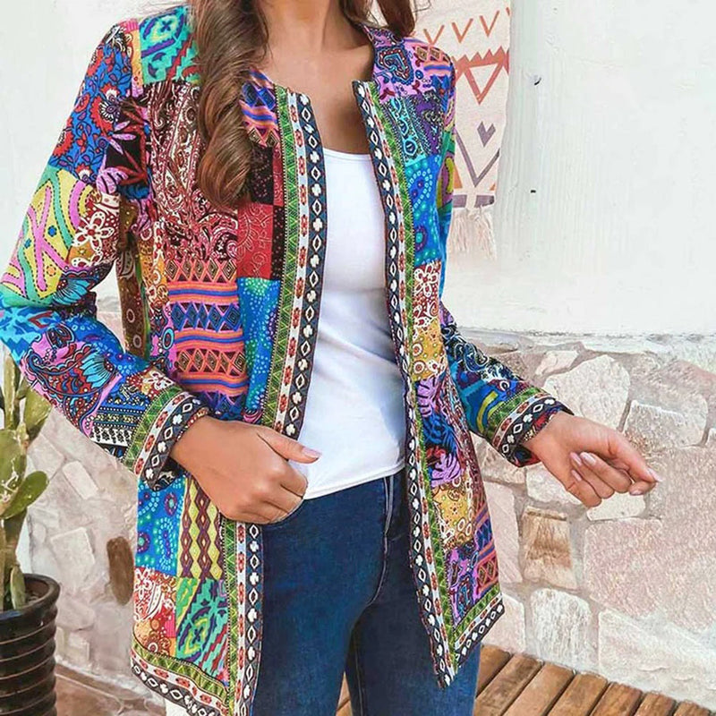 Sally - Cardigan long pour femme, chic et élégant, pour un look sophistiqué