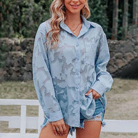 T-shirt tendance pour femmes - DOMINIKA