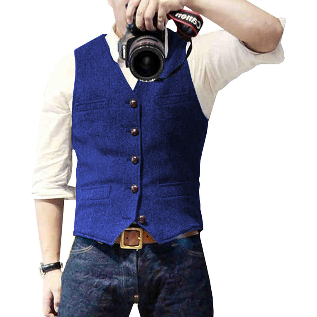 Gilet en denim tendance pour hommes - Confort et style à la fois
