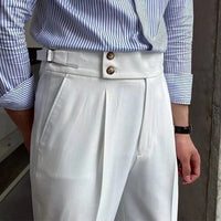 Pantalon britannique de luxe ajustable - Adam pour un confort ultime