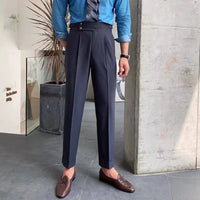 Pantalon britannique de luxe ajustable - Adam pour un confort ultime