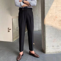 Pantalon britannique de luxe ajustable - Adam pour un confort ultime