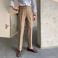 Pantalon britannique de luxe ajustable - Adam pour un confort ultime