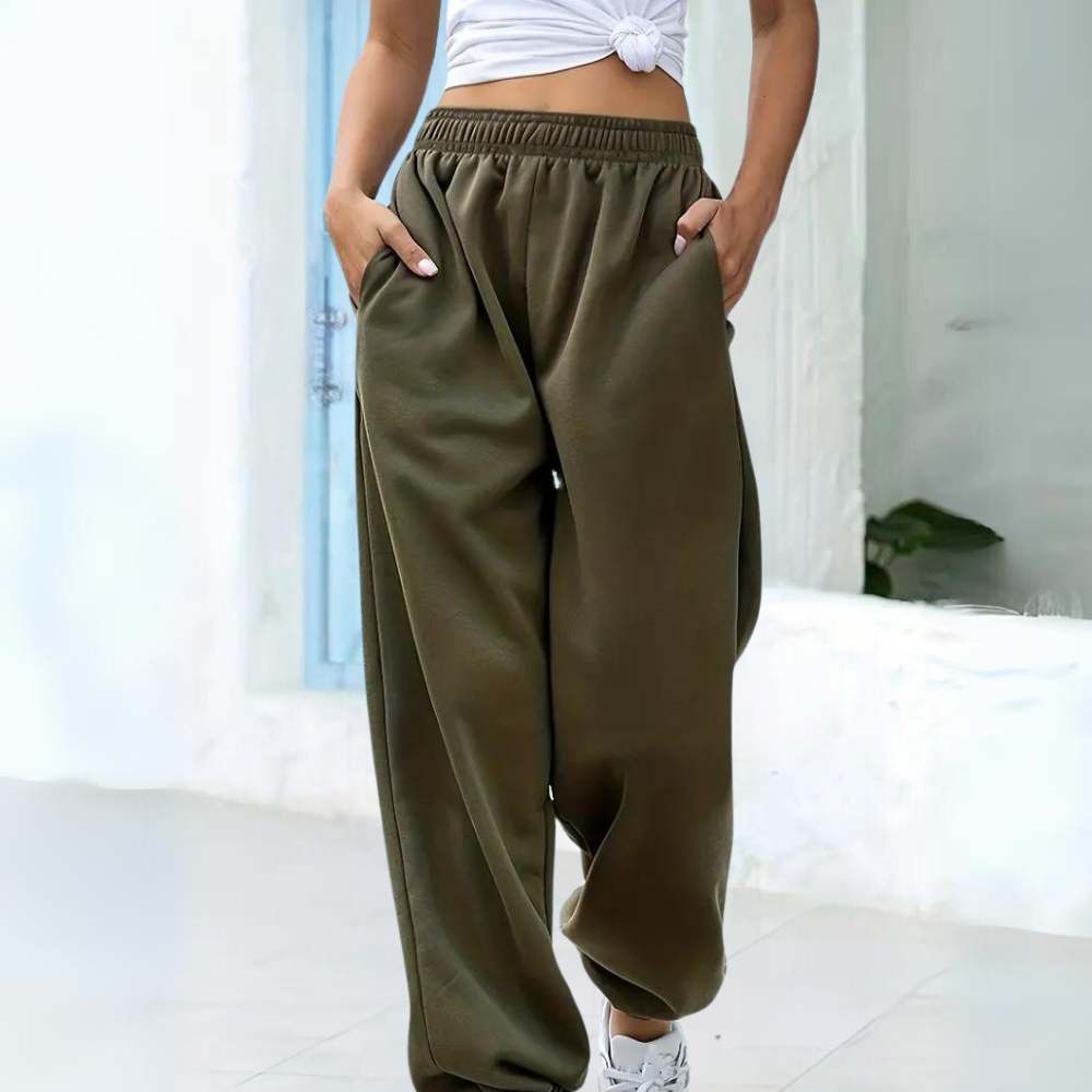 Pantalon de jogging souple pour femmes pour un confort ultime et un style décontracté à porter tous les jours.