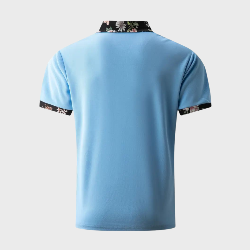 Poloshirt für Herren - Klassischer Schnitt - Weiches, atmungsaktives Material - Kurze Ärmel, lässiger Casual-Look