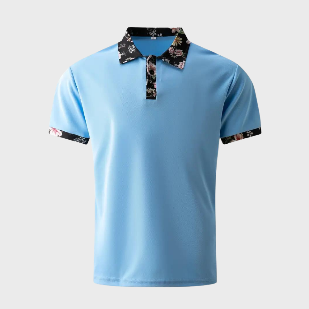 Poloshirt für Herren - Klassischer Schnitt - Weiches, atmungsaktives Material - Kurze Ärmel, lässiger Casual-Look