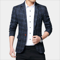 Balder - Blazer à carreaux tendance pour hommes
