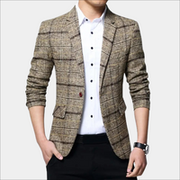 Balder - Blazer à carreaux tendance pour hommes