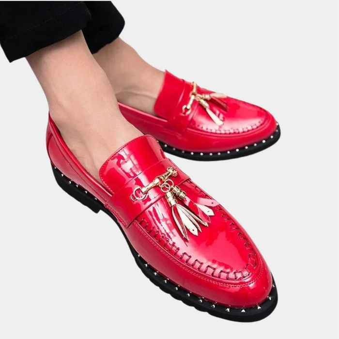 Mocassins élégants Linus pour hommes avec de charmants glands