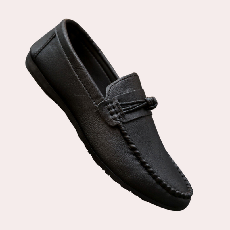 Leandro - Chaussures élégantes pour hommes à nez rond