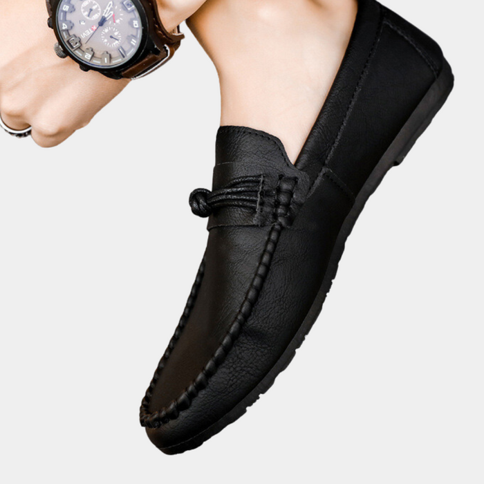 Leandro - Chaussures élégantes pour hommes à nez rond