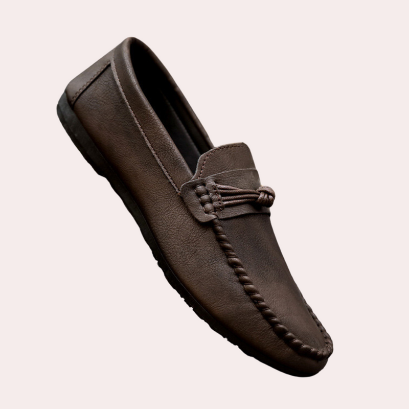 Leandro - Chaussures élégantes pour hommes à nez rond