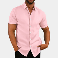Chemise élégante pour hommes avec col à revers sophistiqué