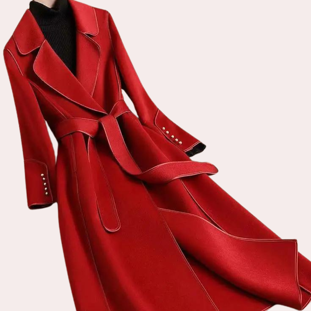 Chic Lange Damesjas voor een Verfijnde Look