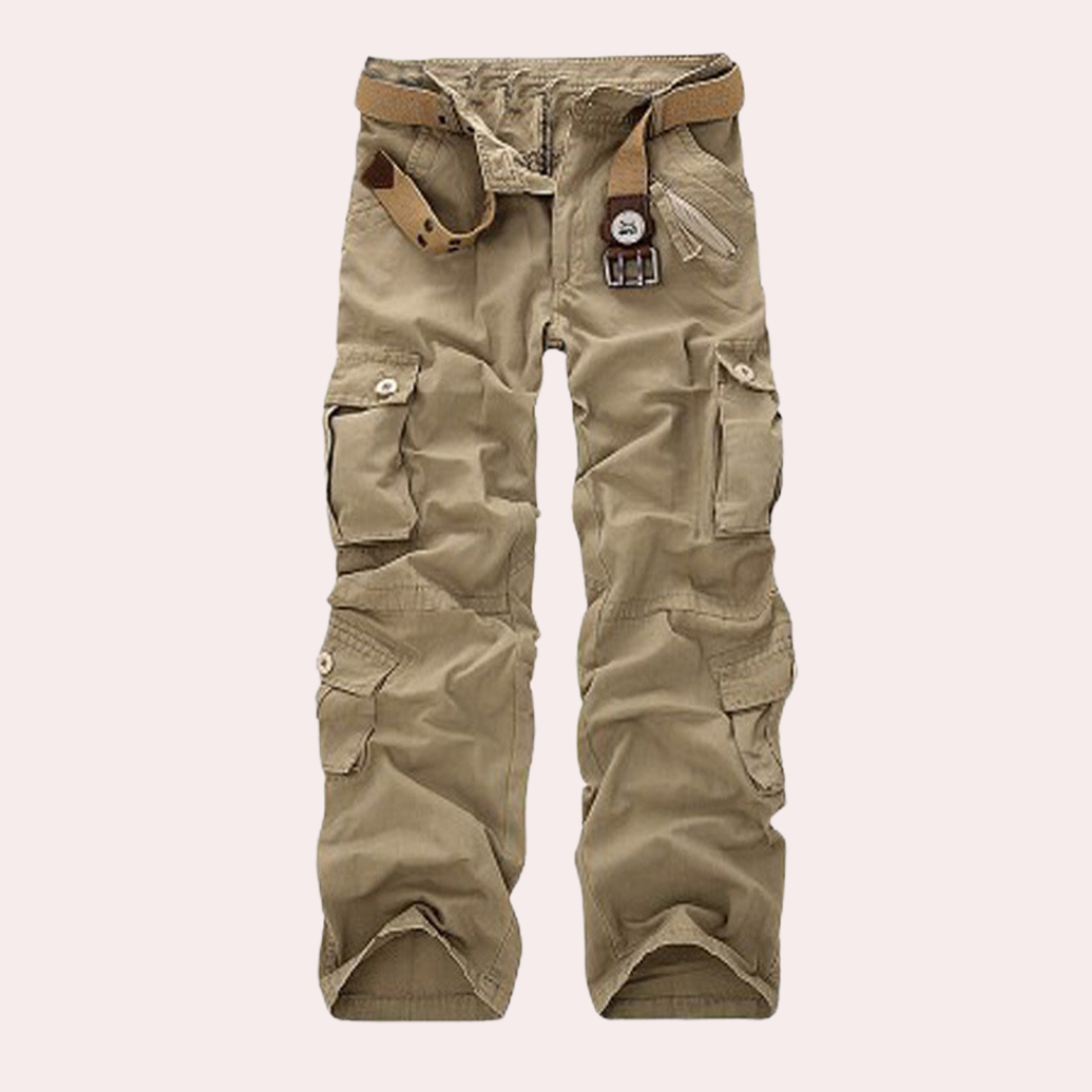 Pantalon cargo élégant pour hommes, pour un look décontracté et confortable