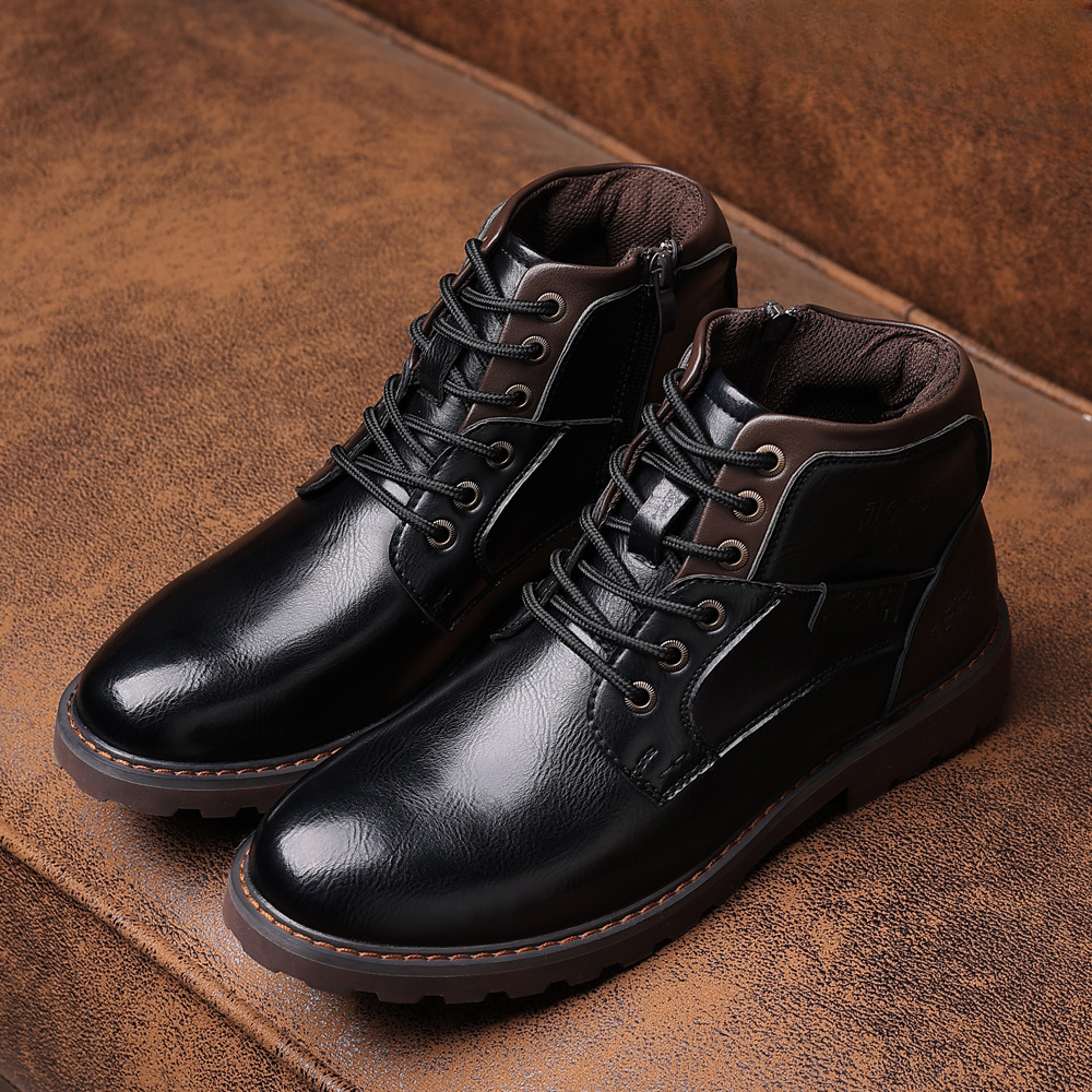 Isidore - Bottes à lacets de luxe pour l'homme élégant